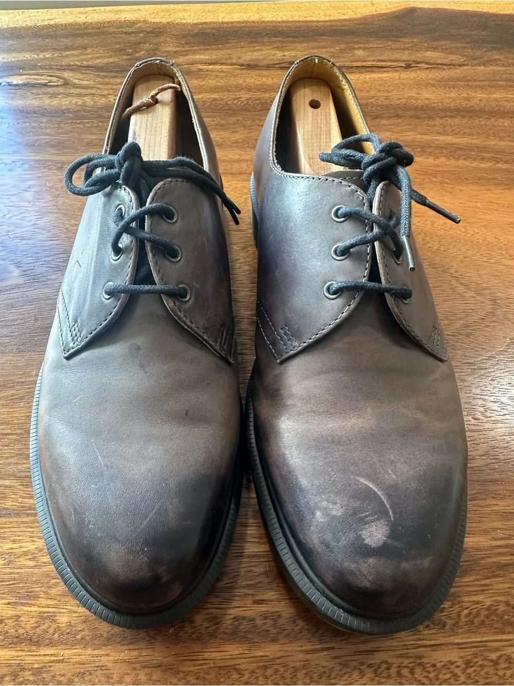 Dr. Martens 1461 Brown Antique Temperley Matte Leather Shoes Men’s Sz US10 EU43